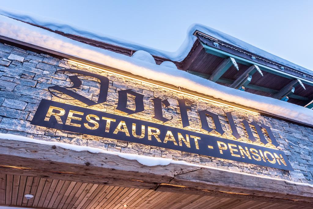 Pension Restaurant Dorfalm Leogang Eksteriør bilde